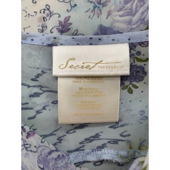 Secret Treasures Robe & Teddy, Size Medium - Picture 4 of 8